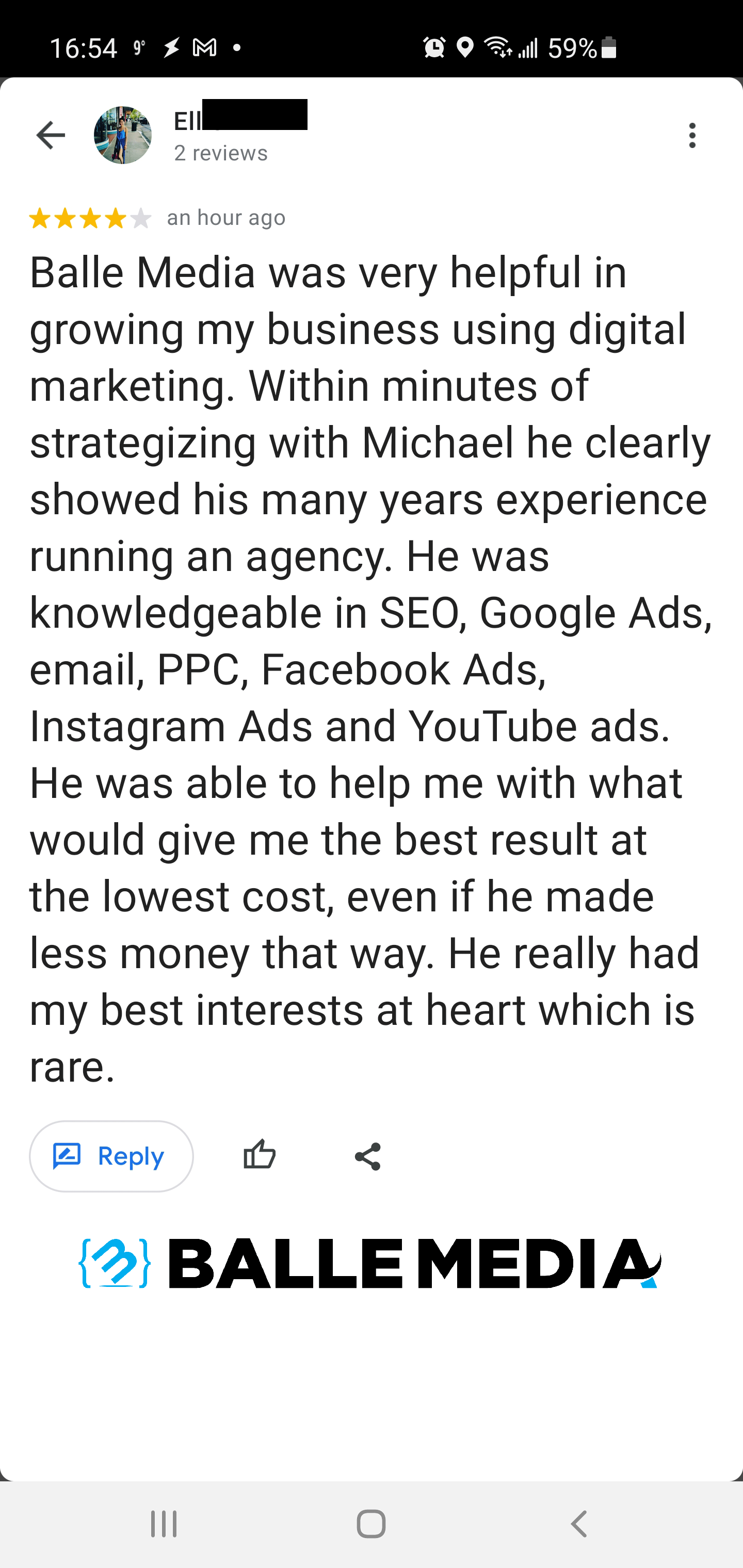 Client Review